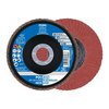 Pferd 5" x 7/8" A.H. POLIFAN® Flap Disc - A-COOL SG INOX+ALU, Aluminum oxide, 80 Grit, Flat 62367